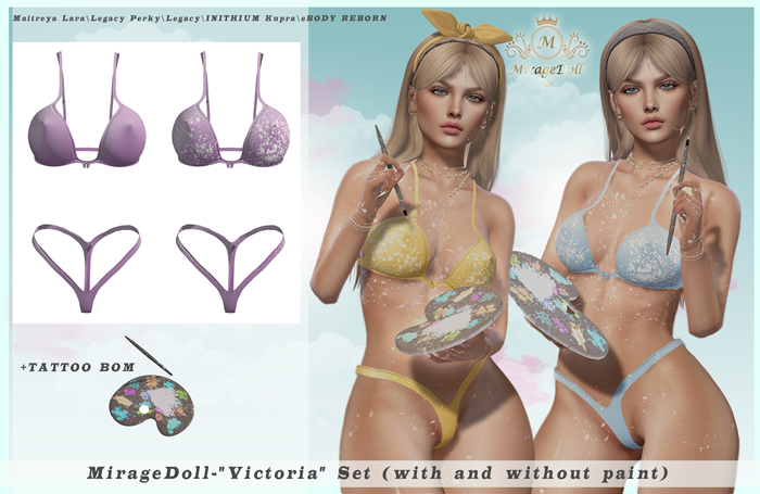 MirageDoll-"Victoria" Set (with and without paint) Siren