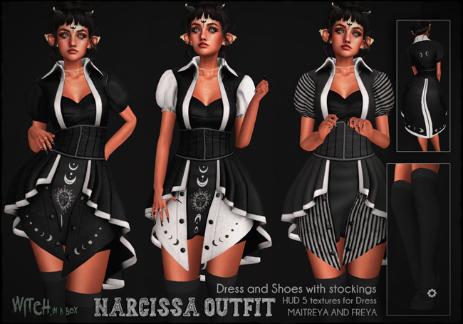 Witch In A Box // Narcissa Outfit 