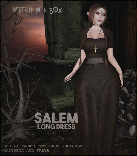 Witch In A Box // Salem LongDress