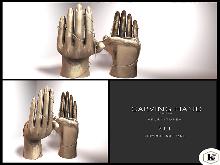 KARNA - Carving Hand Gold