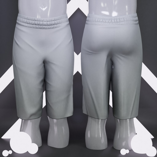 RUFF - Dexter Shorts - Light Grey