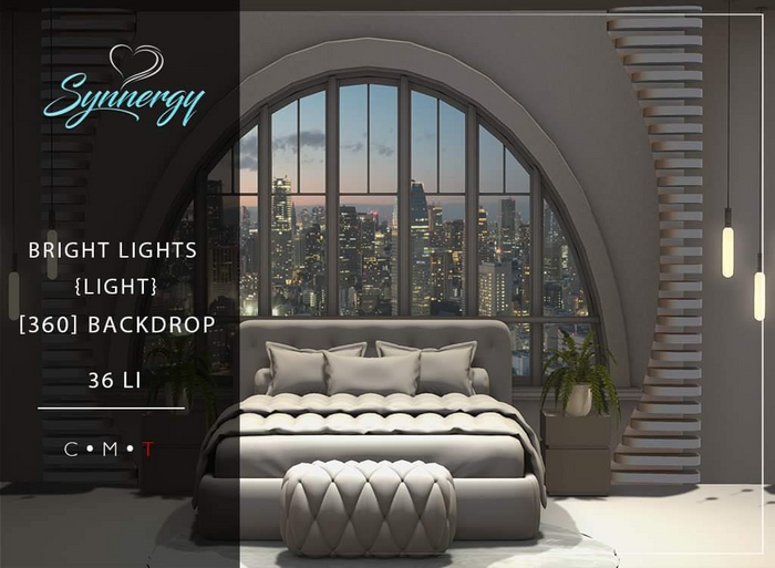 SYNNERGY// Bright Lights {Light} Backdrop