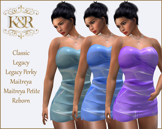 Promo Rubina Mini Dress -Classic,Legacy,Perky,Maitreya,Pettite,Reborn