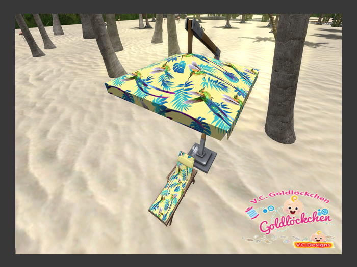 Zooby Beach Deck Chair Box