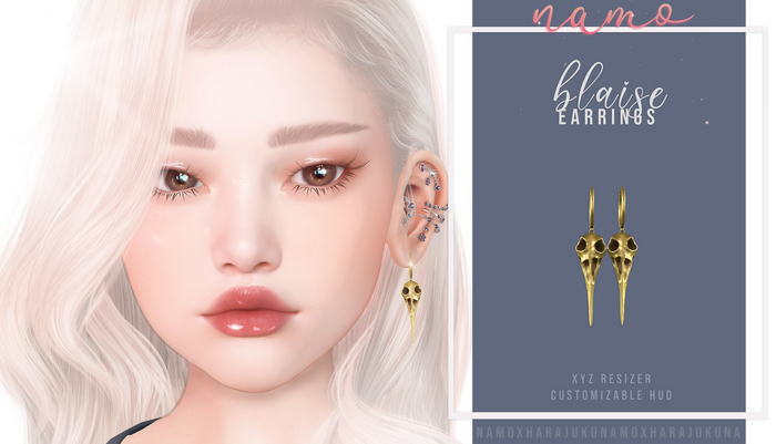 namo. blaise earrings - FATPACK