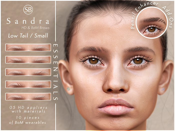 Eyebrows, LeLutka Evox: Sandra.LowTail.S.ESSENTIALS