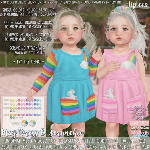 . tiptoes - May Dress - Demo