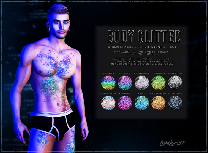 Landgraff - Body Glitter
