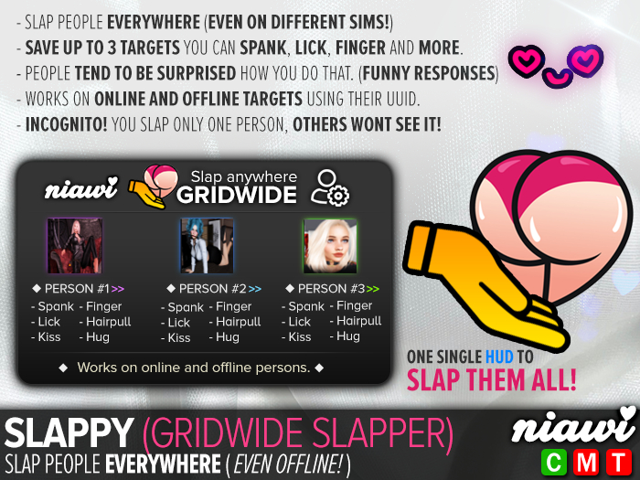 Niawi - Slappy (Gridwide Slapper) Slap people everywhere! (HUD)