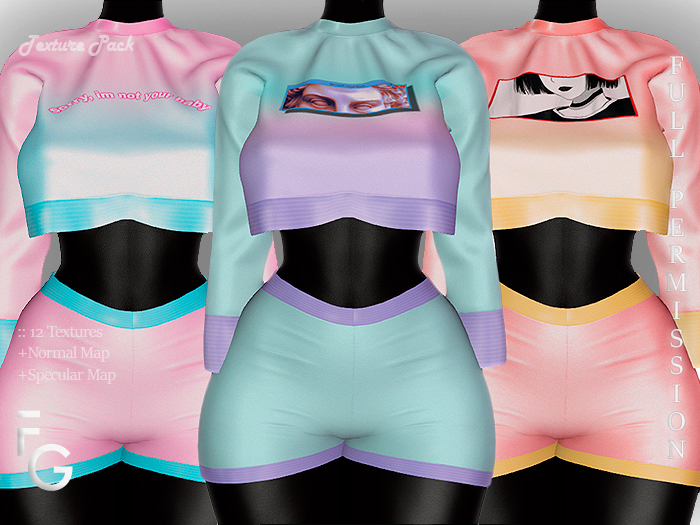 .Fragile. 12 Textures Full Perm for 0765 AVRORA FP-276