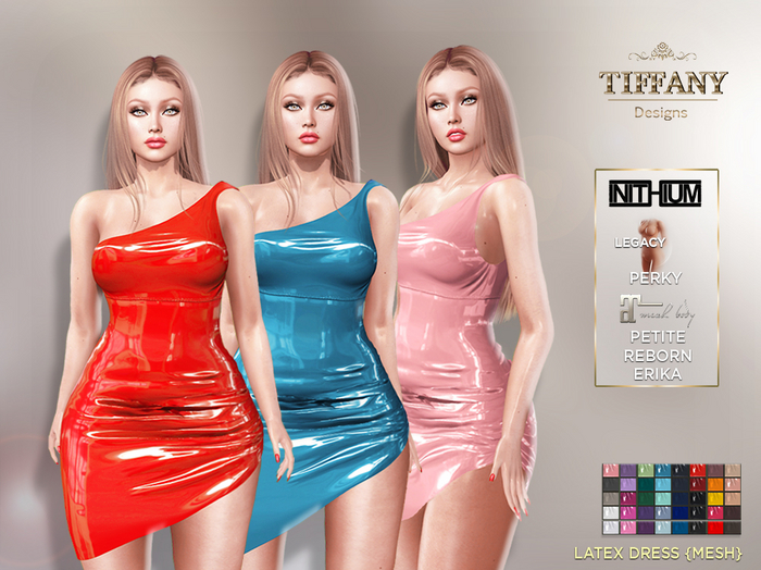 ::TD:: Latex Dress {Mesh}