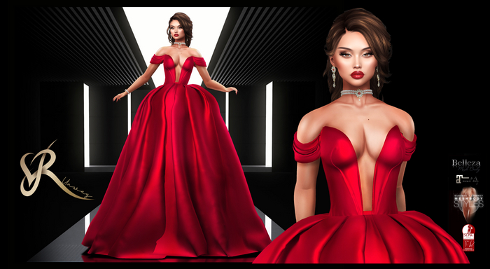 . R U N W A Y . GRACE DRESS -RUBY- (WEAR)
