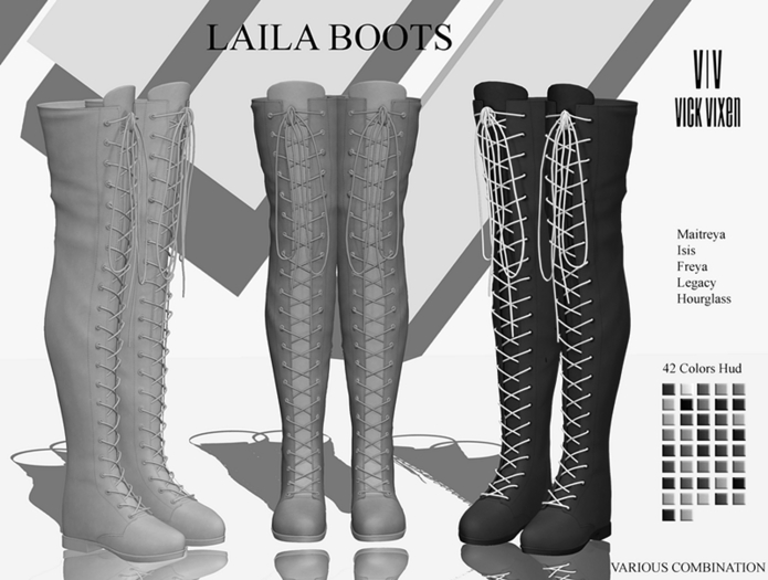 [VIV] LAILA BOOTS DEMO