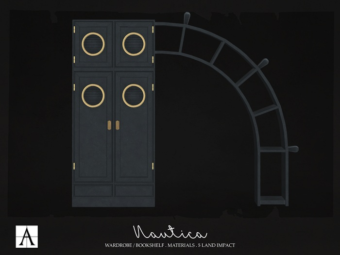 Architect. Nautica Wardrobe / Bookshelf #6