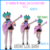 03-Himiko 3D-Anime_Girl Guitarist RARE