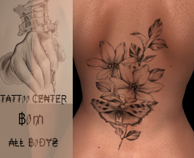 Tige PapillonTattoo BOM