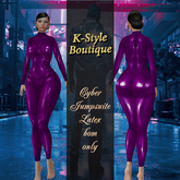 [K-Style] CYBER JUMPSUITE LATEX - BOM #5
