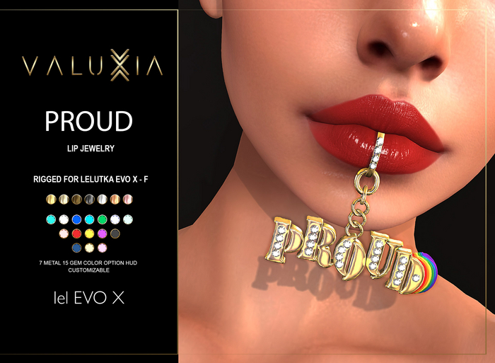 VALUXIA - Proud Lip Chain (LEL EVOX F)