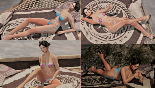Sun Vibes -4poses Static