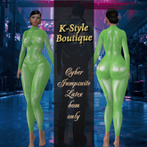 [K-Style] CYBER JUMPSUITE LATEX - BOM #25