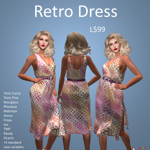 (BB design) Retro Dress 1