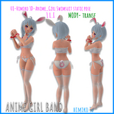08-Himiko 3D-Anime_Girl Swimsuit static pose