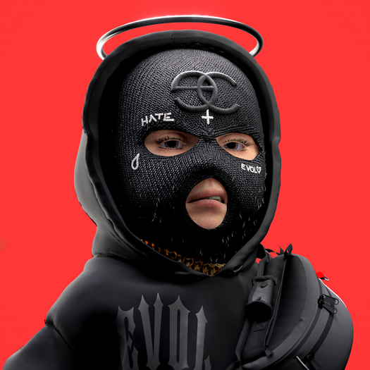 “evol lick” wall art