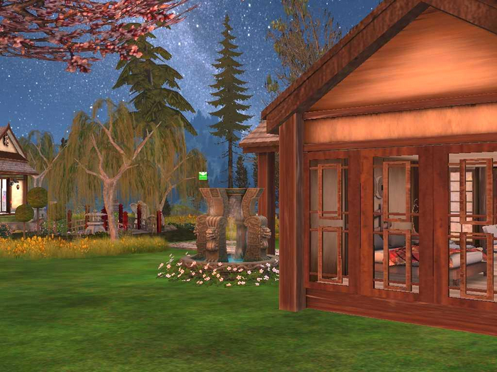 1210J Zen House and Bath House Furnished <1000L pw 200+ Prims