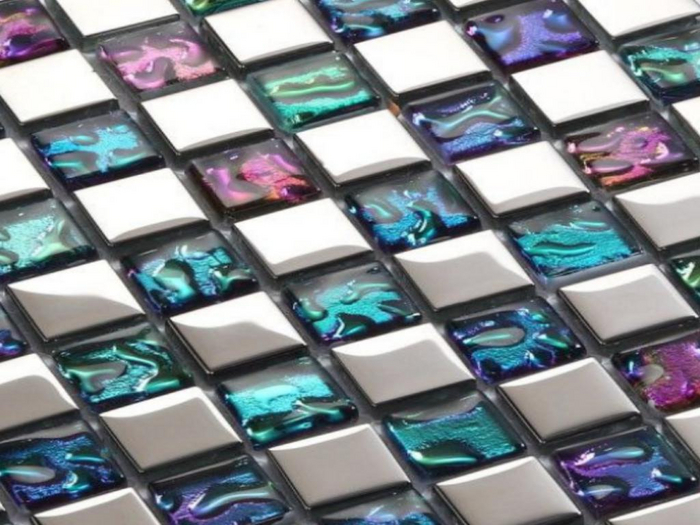 Glass Mosaic Tiles Texture