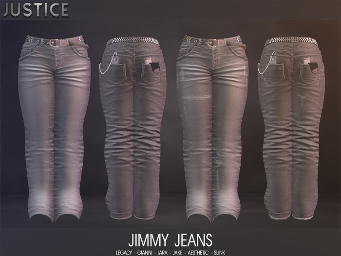 [JUSTICE] JIMMY JEANS - MID - 6