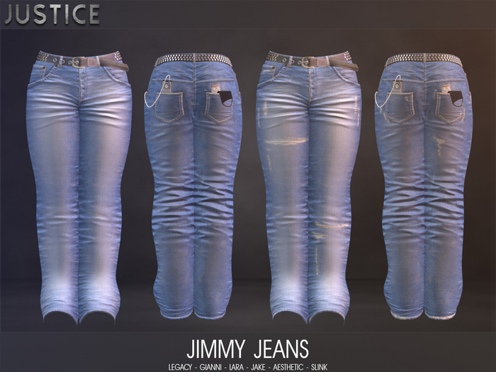 [JUSTICE] JIMMY JEANS - LIGHT - 5