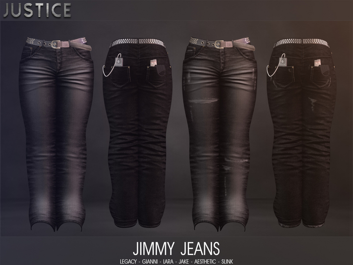 [JUSTICE] JIMMY JEANS - DARK - 6