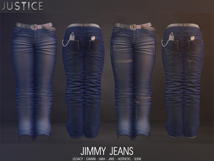 [JUSTICE] JIMMY JEANS - DARK - 5