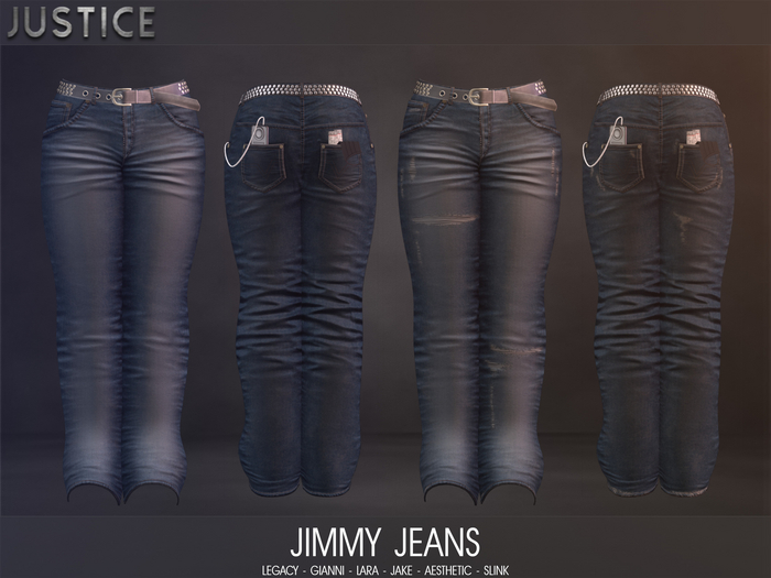 [JUSTICE] JIMMY JEANS - DARK - 3