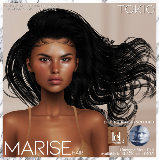 TOKIO Hair - MARISE Alpha Hair - Black