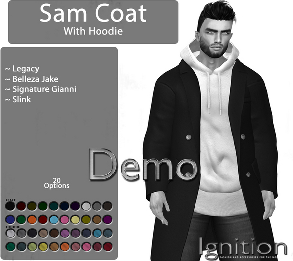 Ignition Sam Coat Demo