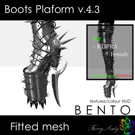 DEMO - Furry Andy - Boots Platform v4.3 - KUPRA