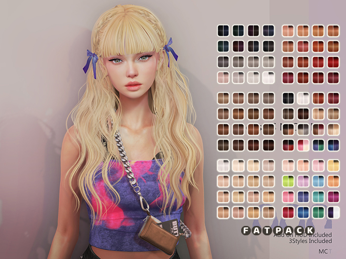 [monso] Smolfry Hair /Fatpack