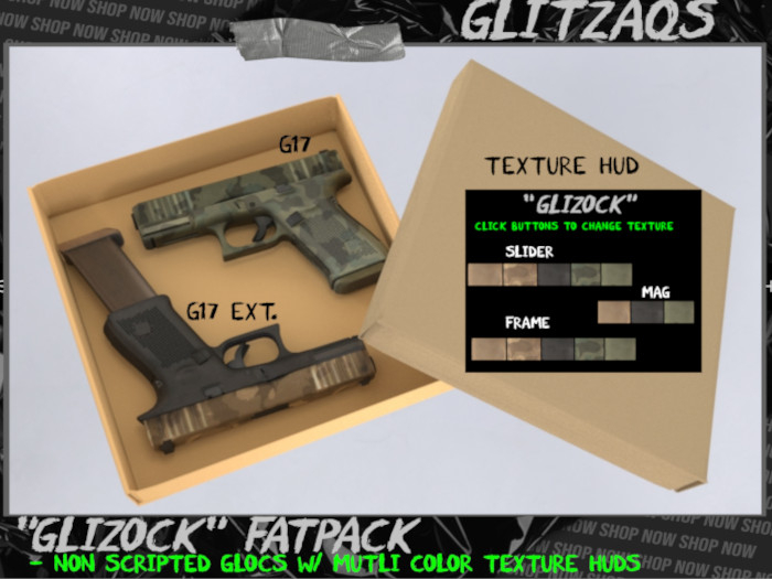 GLITZAQS- "Glizock" Fatpack
