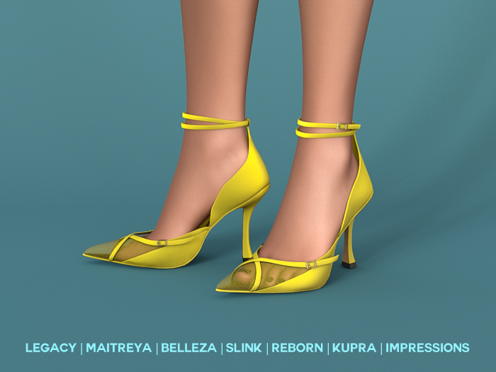 $NT Mesh Pumps YELLOW