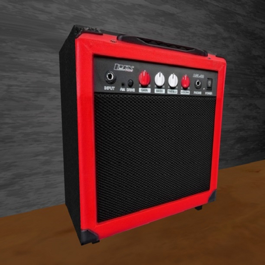 LyxPro Amplifier Red