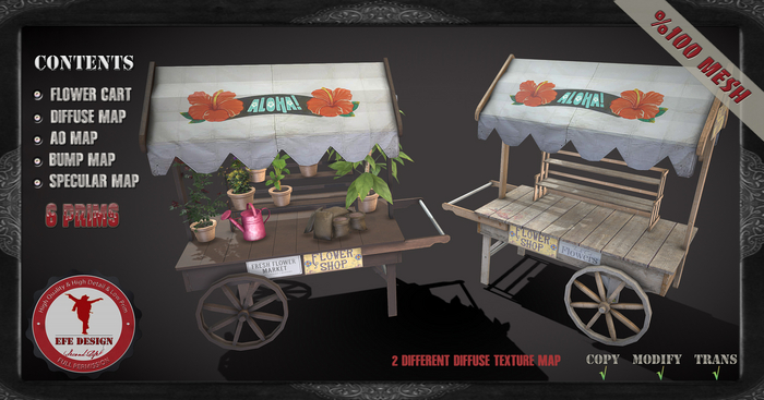 (Efe Design) Flower Cart Fatpack Fullperm 
