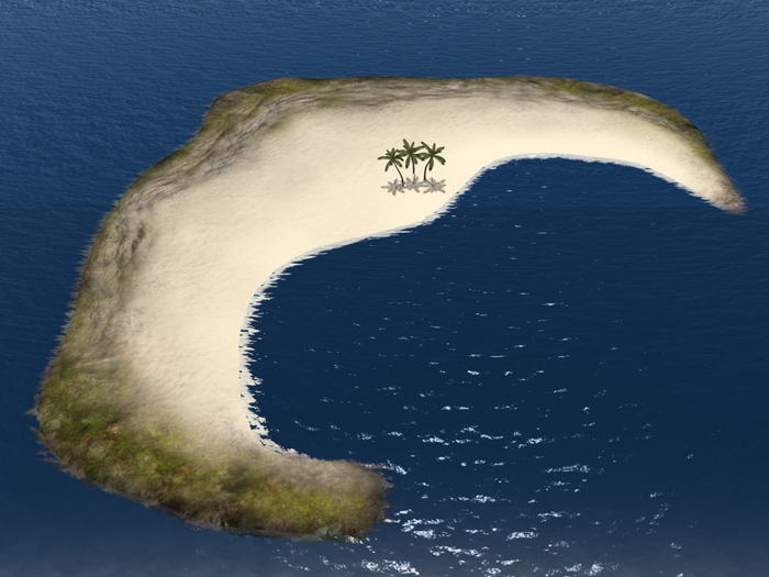 @ Moon Island  - 1/4 Sim - Full Perm