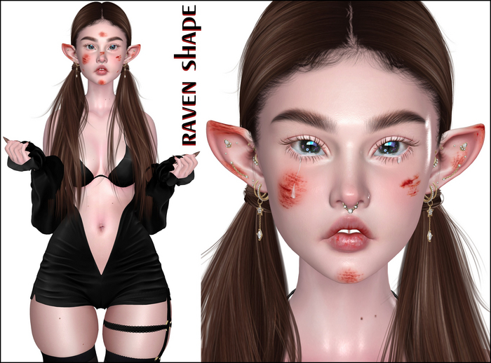-bus- ..RAVEN Shape DEMO.. {LELUTKA AVALON}