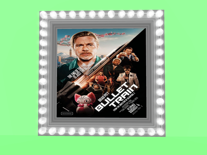 Marquis Style Movie Poster-Bullet Train