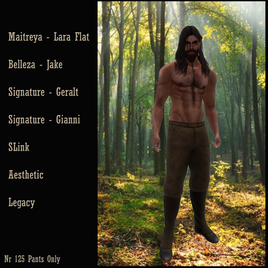 !!! Revna !!! 125 Borwn Male Pants