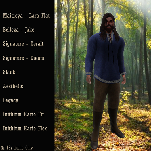 !!! Revna !!! 127 Blue Tunic