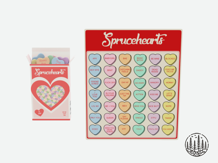 .spruce. sprucehearts 