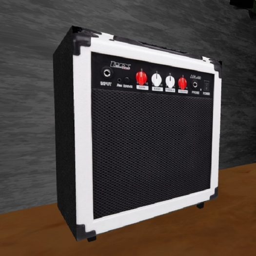 LyxPro Amplifier White