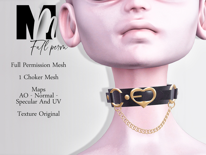 MM:: Choker Mesh Full Perm